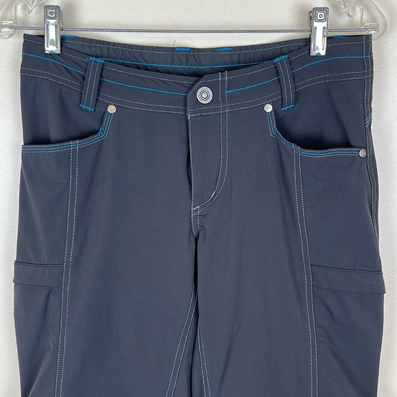 Kuhl Women’s Convertible/Zip-Off Pants/Shorts, Black, 6 Pockets, Hiking, Size 6 - Picture 2 of 16